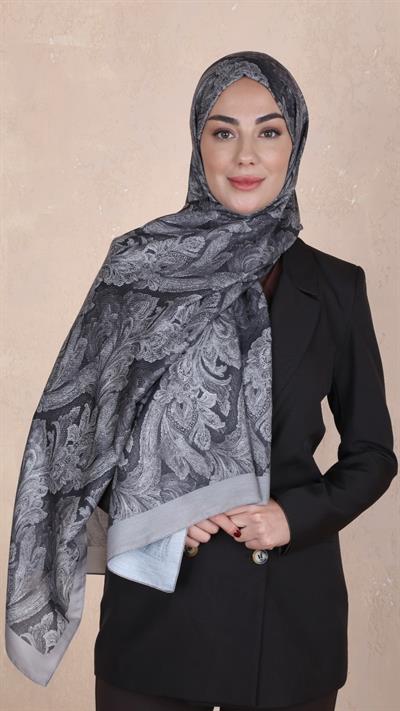Locella Koza Pamuk Şal-Vizon-2