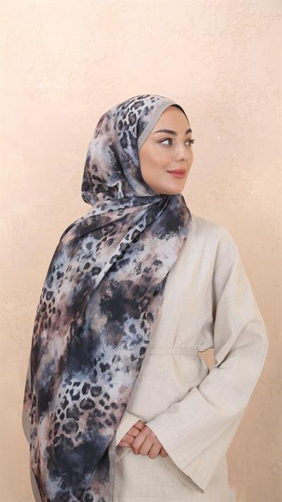 Locella Koza Pamuk Şal-Vizon-2