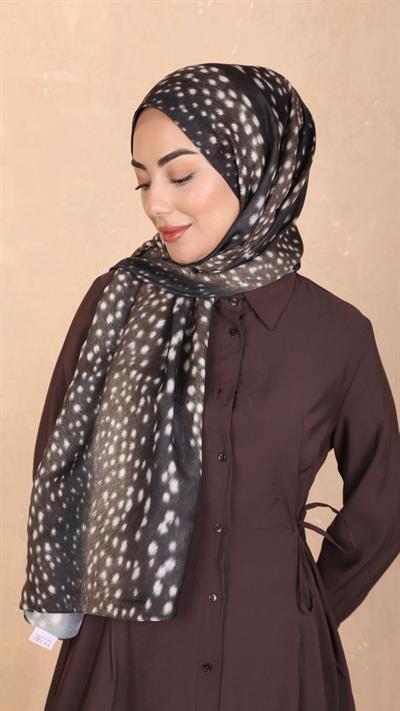 Locella Koza Pamuk Şal Yeşil