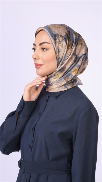 Locella Kristal Eşarp Açık Mavi
