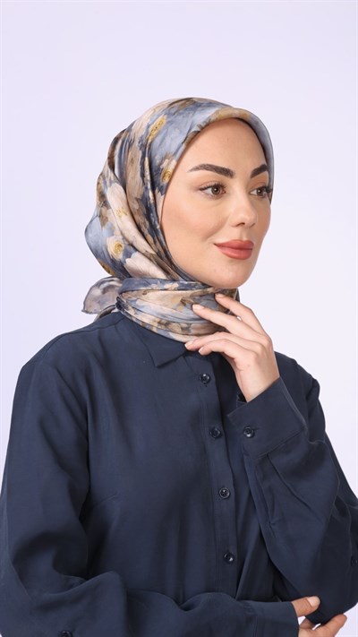 Locella Kristal Eşarp Açık Mavi