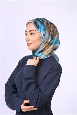 Locella Kristal Eşarp Deniz Mavisi