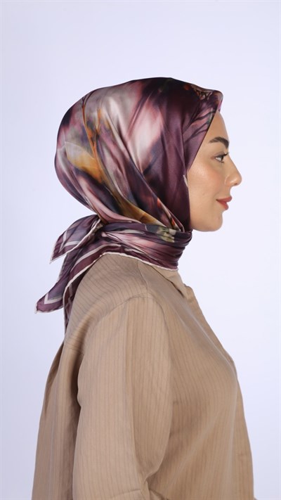 Locella Kristal Eşarp Mürdüm