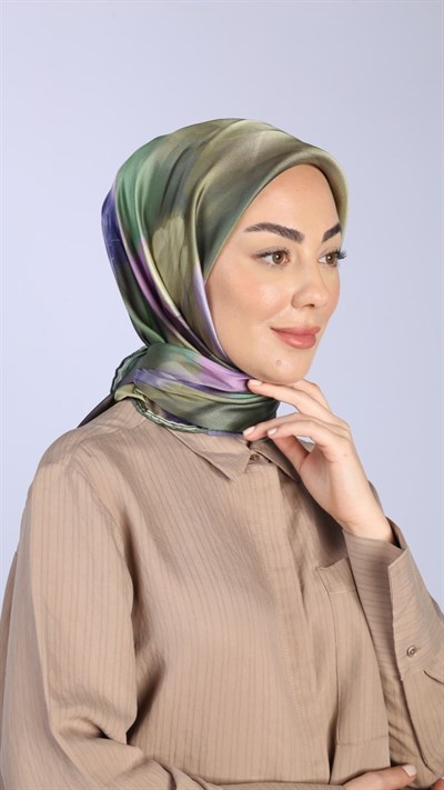Locella Kristal Eşarp Yeşil