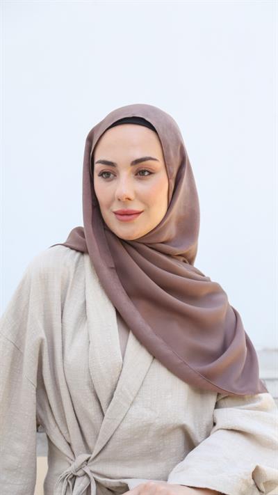 Locella Luna Şal Tozlu Kahve-19