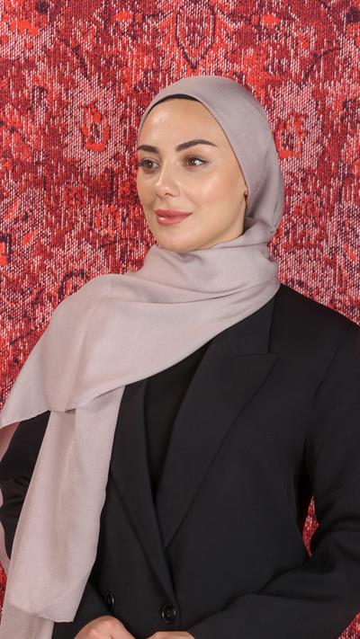 Locella Luna Şal Vizon-13