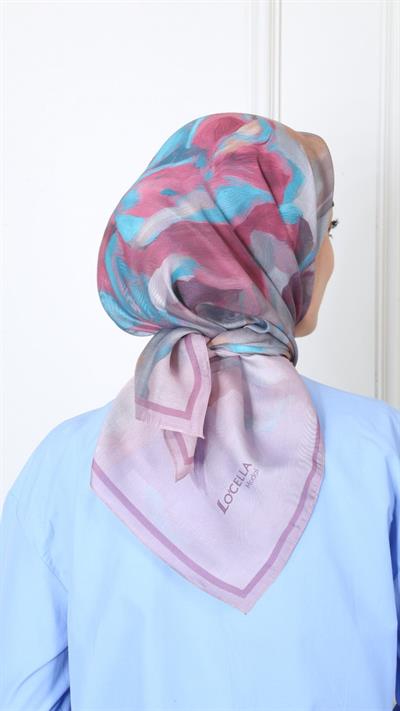 Locella Modal İpek Eşarp Pembe-8