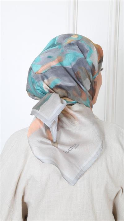 Locella Modal İpek Eşarp Kum Beji-3