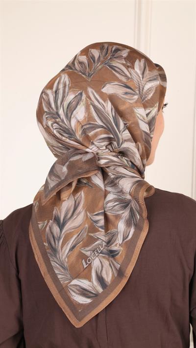 Locella Modal İpek Eşarp Camel-2