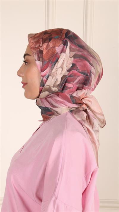 Locella Modal İpek Eşarp Pembe-10