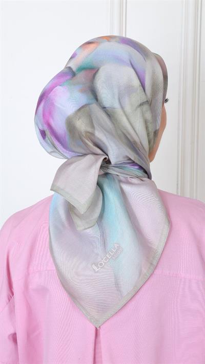 Locella Modal İpek Eşarp Mint-2