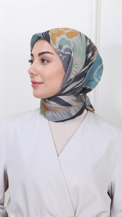 Locella Modal İpek Eşarp Siyah-9