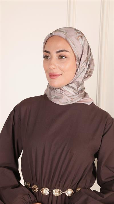 Locella Modal İpek Eşarp Açık Pembe-5