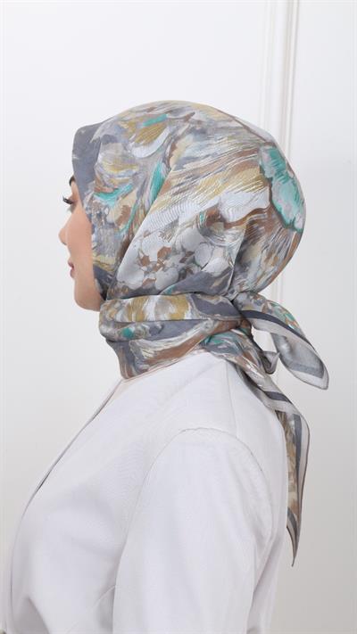 Locella Modal İpek Eşarp Siyah-10