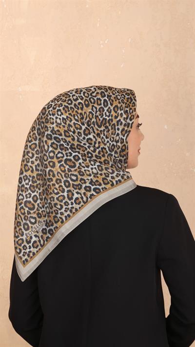 Locella Modal İpek Eşarp Sarı-3