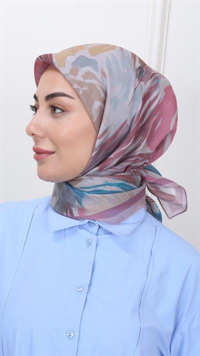 Locella Modal İpek Eşarp Gül Pembe-1