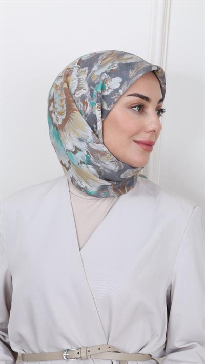 Locella Modal İpek Eşarp Siyah-10