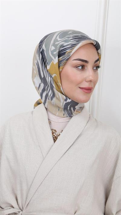 Locella Modal İpek Eşarp Taş-4