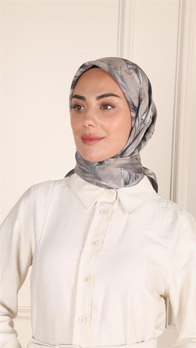 Locella Modal İpek Eşarp Vizon-6