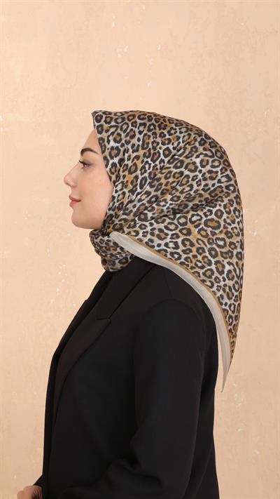 Locella Modal İpek Eşarp Sarı-3