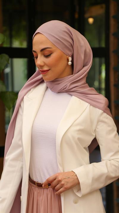 Locella Modal Şal Gül Pembe-4