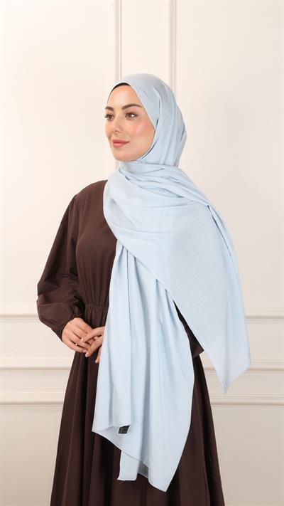 Locella Modal Şal Buz Mavi-14