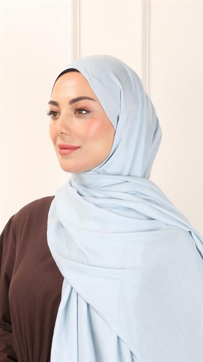 Locella Modal Şal Buz Mavi-14