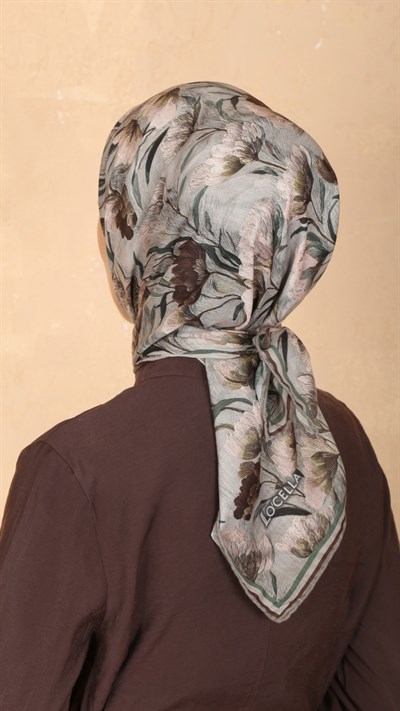 Locella Pamuk Vual Eşarp Mint