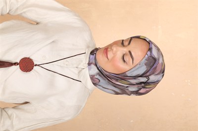 Locella Pamuk Vual Eşarp Gül Kurusu