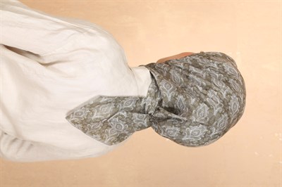 Locella Pamuk Vual Eşarp Haki Yeşili