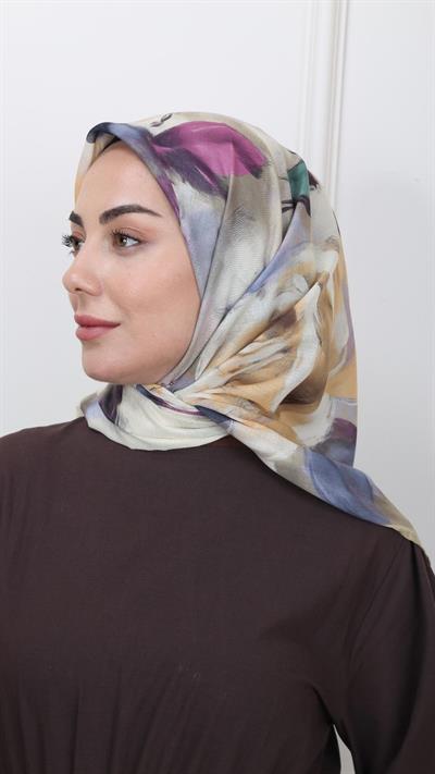 Locella Pamuk Vual Eşarp Sarı-6