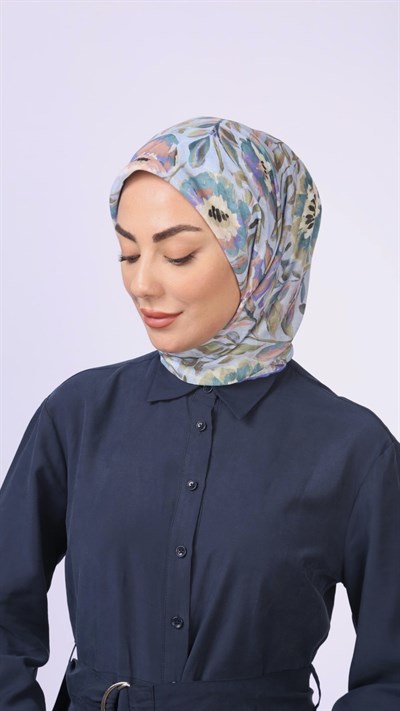 Locella Pamuk Vual Eşarp Lavanta