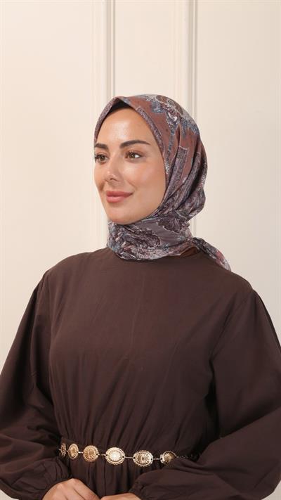 Locella Pamuk Vual Eşarp Somon-13