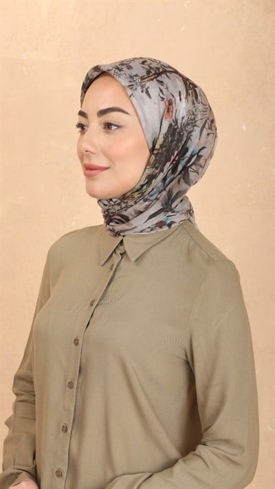 Locella Pamuk Vual Eşarp Bej