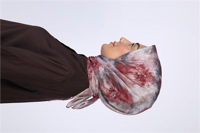 Locella Pamuk Vual Eşarp-Pembe