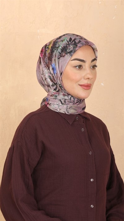 Locella Pamuk Vual Eşarp Pembe