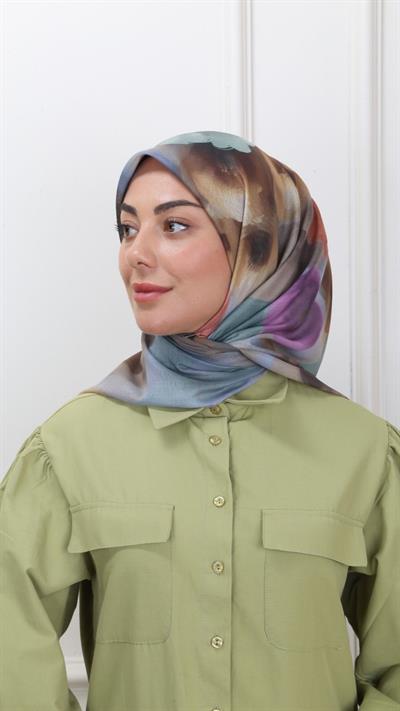 Locella Pamuk Vual Eşarp Sarı-8