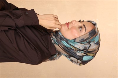 Locella Pamuk Vual Eşarp Antrasit