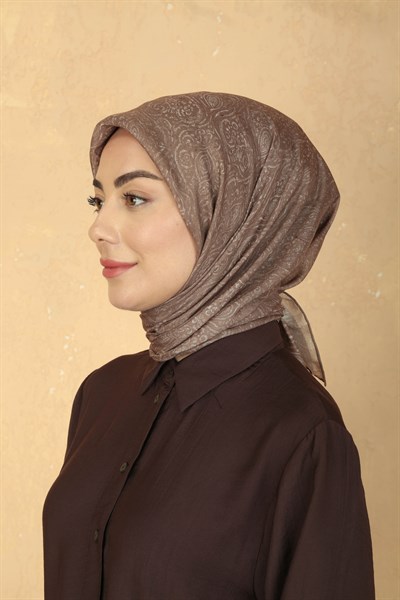 Locella Pamuk Vual Eşarp Haki