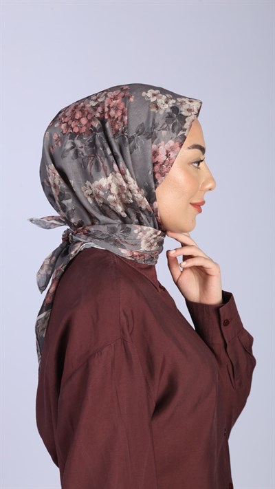Locella Pamuk Vual Eşarp Vizon