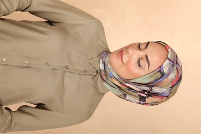 Locella Pamuk Vual Eşarp Adaçayı