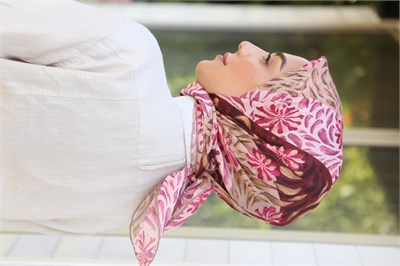 Locella Pamuk Vual Eşarp-Pembe