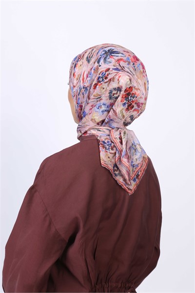 Locella Pamuk Vual Eşarp-Pembe