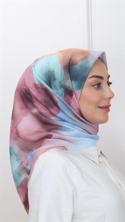 Locella Pamuk Vual Eşarp Pembe-2