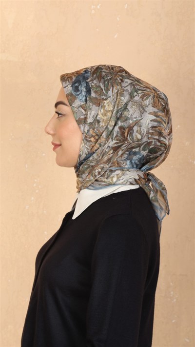 Locella Pamuk Vual Eşarp Vizon
