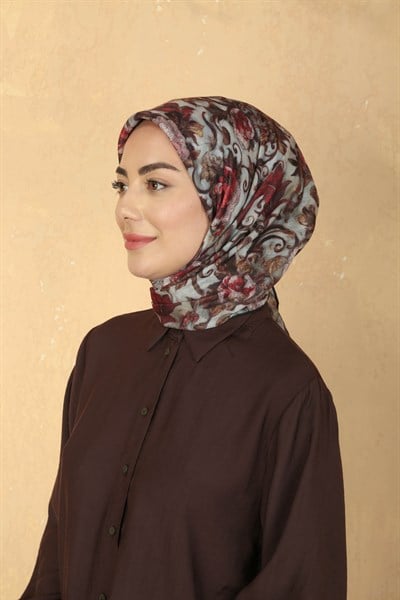 Locella Pamuk Vual Eşarp Kırmızı