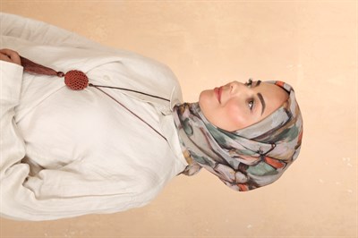 Locella Pamuk Vual Eşarp Taş