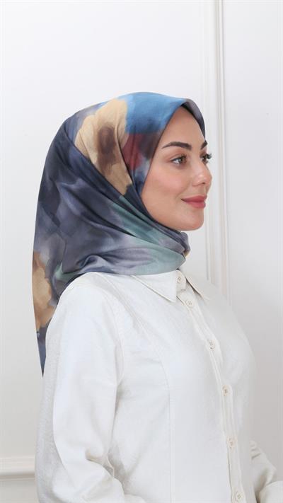 Locella Pamuk Vual Eşarp Siyah-3