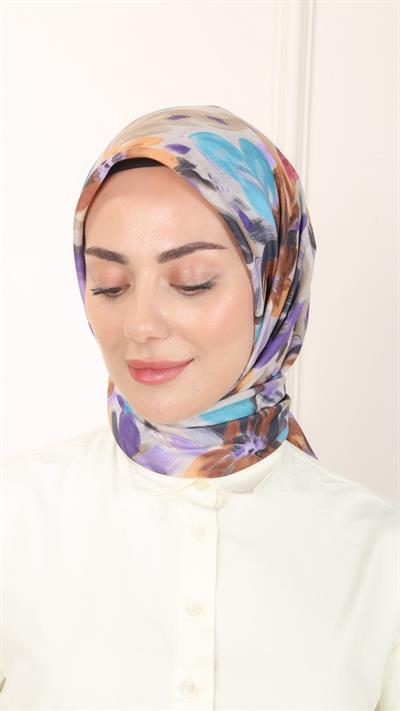 Locella Pamuk Vual Eşarp Sarı-5