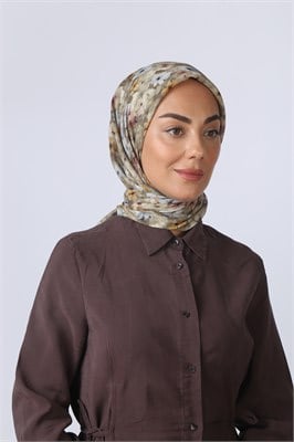 Locella Pamuk Vual Eşarp-Açık Yeşil